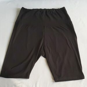 Black High-Waisted Shorts